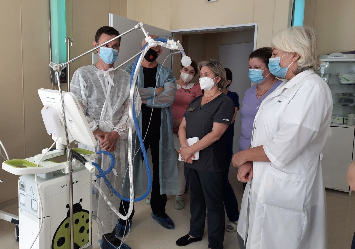 Современные аппараты ИВЛ поступили в Забайкальский перинатальный центр