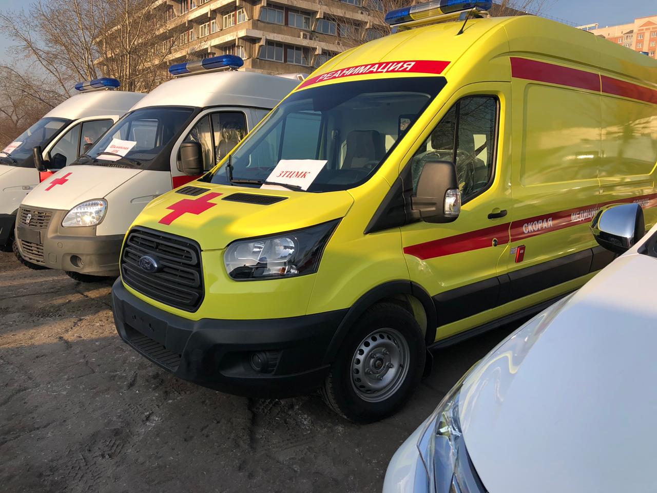 42 новых автомобиля скорой помощи получили забайкальские медучреждения